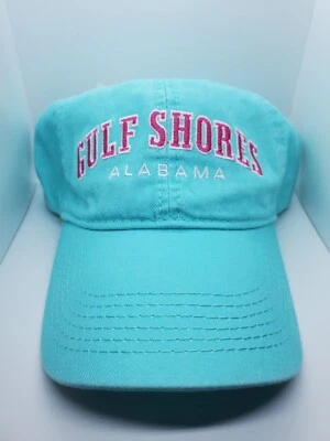 Gulf Shores Alabama Baby Blue and Pink Hat - Image 1 of 2