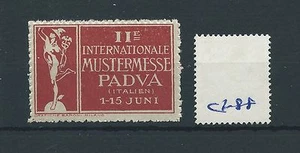 wbc. - CINDERELLA/POSTER - CF88 - EUROPE - FERIA INT DE MUESTRAS ,PADUA  - Picture 1 of 1