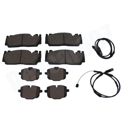 Juego de pastillas de freno y sensores de disco cerámico delanteras traseras para BMW F10 F12 F13 M5 M6 Foto 1 de 4