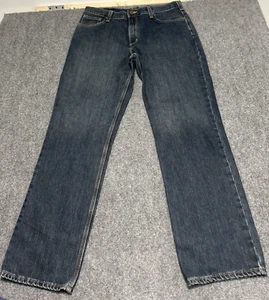 Pantalones de mezclilla Carhartt para hombre 36 X 34 calce relajado lavado oscuro - Imagen 1 de 7
