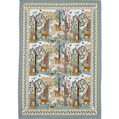 Ulster Weavers Wildwood Forest Animals 100% Cotton Tea Towel 29" x 18"