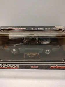 Majorette Mercedes 500 SL 1:24 Scale (Black & Gray) - Picture 1 of 9