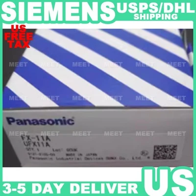US Free TAX New PANASONIC SUNX FX-11A Fiber Optic Sensor - Image 1 of 4