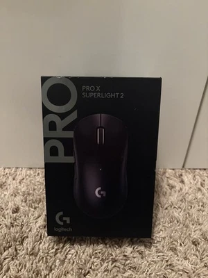 NEW Logitech G PRO X Superlight 2 DEX Lightspeed Wireless Gaming Mouse (Black) - Image 1 of 4