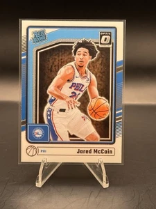 2024-25 Panini Donruss Optic Jared McCain Rated Rookie RC Base 76ers - Picture 1 of 2