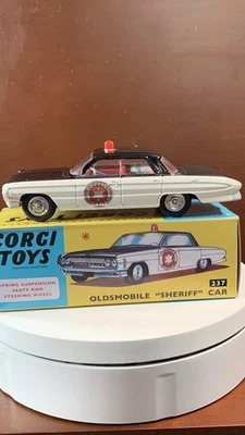 Corgi Model Club 237 Oldsmobile Sheriff Car Boxed Diecast Car 1:50 - Image 1 of 4