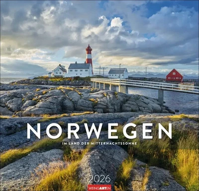 WEINGARTEN Norwegen Kalender 2026 - Im Land der Mitternachtssonne | Kalender | 14 S. | 2026