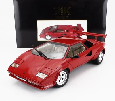 MODELLINO AUTO STATICO KK LAMBORGHINI COUNTACH LP 5000S QV 1985 ROSSO SCALA 1/12 - Immagine 1 di 4