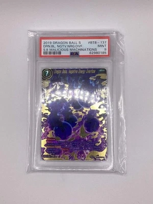 DragonBall - Dragon Balls, Negative Energy Overflow - BT8-137 - SCR - PSA 9 #4🔥 - Image 1 of 3