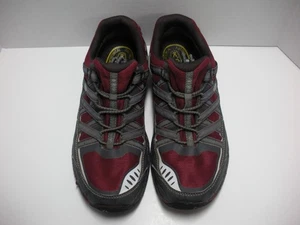 Keen Versatrail reflektierte Damen-Wanderschuhe Trail Wandern Größe 10,5 weinrot - Bild 1 von 12