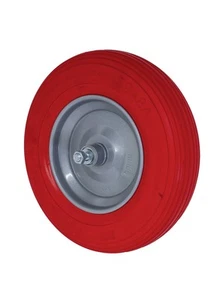 Ersatzrad für Schubkarre POLYMER Müba Schukarrenrad Vollgummirad 400 x 100 mm - Bild 1 von 1