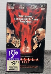 Sealed Dracula 2000 VHS Tape Hollywood Rental Store RARE - Picture 1 of 4