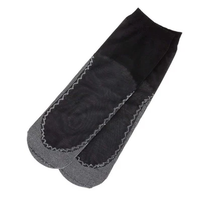 10 pares de meias curtas femininas de náilon elástico ultrafino transparente sedoso - Imagem 1 de 4