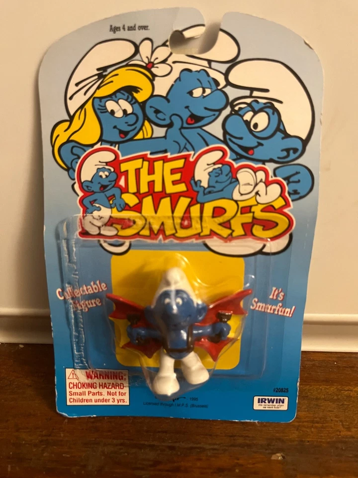 Smurfs Master Builder 20229 Carded Vintage Toy Figure Peyo Schleich Lot Z 21