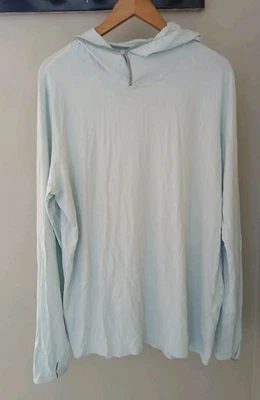 Sudadera con Capucha Patagonia Tropic Comfort Natural Sun Talla Grande Azul UPF 40+ Pez Modal Foto 1 de 4