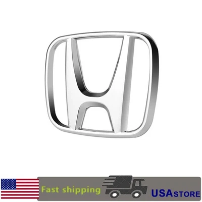 Front Emblem Fit For CRV 2012-21 Accord 2018-21 Crosstour 2013-15 Pilot 16-18  * - Image 1 of 4