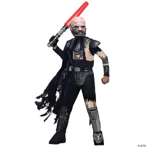 Boy's Darth Vader Battle Damaged Costume - Star Wars Classic - Picture 1 of 1