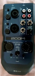 Zoom U-44 Handy Audio Interface 24-bit/96kHz 4-channel Portable USB Audio Interf - Picture 1 of 5
