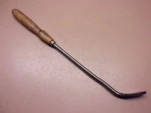 Vtg FARRIER'S DENTAL FLOAT 18" Long Curved Tip Unbranded Wicked NICE'N'CLEAN - Picture 1 of 7