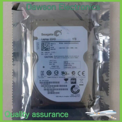 Seagate 1TB ST1000LM014 SSHD 2.5"SATA  128MB 6GB/s SATAIII Hybrid Hard Drive - Image 1 of 3