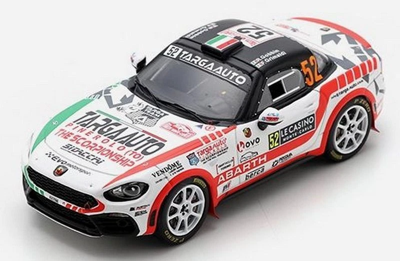 Abarth 124 RGT Rally Monte Carlo 2022 Gobbin-Grimaldi 1:43 SPARK S6704 - Immagine 1 di 1