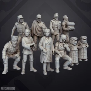 Miniature Star Wars Legion o diorami - Cittadini - Foto 1 di 1