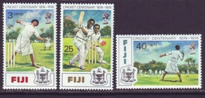 Fiji 1974 SC 344-346 MNH Set Cricket Centenary - Picture 1 of 2
