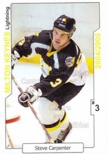 2004-05 UK British Elite Milton Keynes Lightning #2 Steve Carpenter