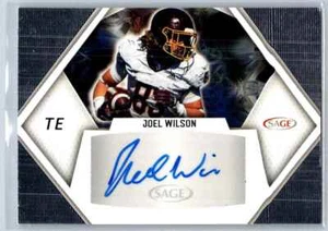 Joel Wilson 2023 SAGE HIT RC Autograph Rookie Auto #A-JW5 Central Michigan - Picture 1 of 2