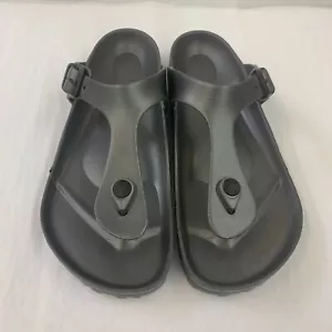 Birkenstock nuovo con scatola Giza antracite EVA larghezza regolare - taglia selezionata - Foto 1 di 5