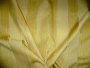 KRAVET LEE JOFA DEVON STRIPE COTTON FABRIC 10.5 YARDS GILT GOLD - Picture 1 of 6