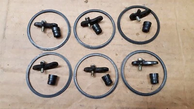 Juego de juntas de carburador 80-82 Honda CBX 1000 1050 anillo superior tapón de parada etc. OEM x6 Foto 1 de 3