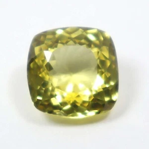 Zafiro amarillo natural de Ceilán facetado certificado GIE 6,25 quilates piedra preciosa suelta 645 - Imagen 1 de 8