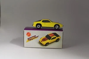 Heiße Räder Upfront Porsche 924 selten zitronengelb 1974 italienische Mebetoys neuwertig - Bild 1 von 3