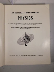 Analytical Experimental Physics HC 1946 Revised Edition/ 2nd Impression - Picture 1 of 8