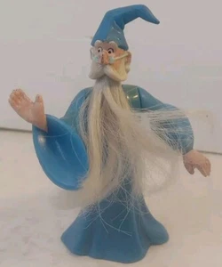 Disney Sword In The Stone Wizard Merlin Plastic Figure McDonalds Happy Meal - Picture 1 of 10