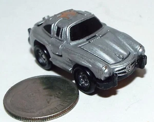 Small Micro Machine Plastic Mercedes-Benz 300 SL Gull Wing (Deluxe) in Gray #2 - Picture 1 of 8