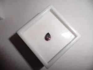 Earth mined Natural Purple SPINEL Pear Loose Gemstone 1.0ct 7x5mm S3812 - Picture 1 of 1