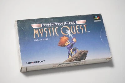 Super Famicom Final Fantasy USA Mystic Quest boxed Japan SFC game US seller - Image 1 of 4