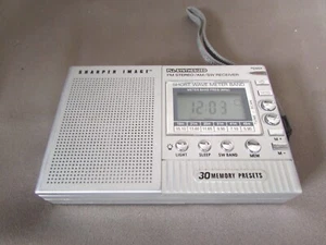Sharper Image SN400 Stereo Clock/Radio SW Receiver PLL SYNTHESIZED 30 presets k - Picture 1 of 7