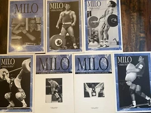 Lot of 7 MILO: A Journal for Serious Strength Athletes~7 Vols From 1998-2001 - Picture 1 of 23