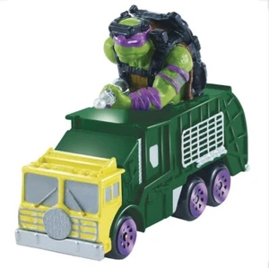 Teenage Mutant Ninja Turtles T-Machines Movie 2 Donatello in Trash Truck - Picture 1 of 5