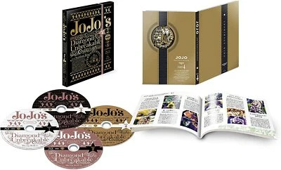 JoJo's Bizarre Adventure Diamond Is Unbreakable Blu-ray Box Vol.2 Booklet Japan - Image 1 of 3
