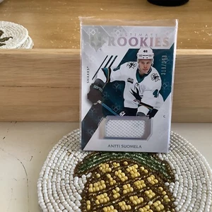 2018 Upper Deck Ultimate Collection Rookies Jerseys /399 Antti Suomela Rookie RC - Picture 1 of 3