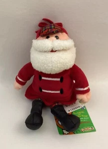 Rudolph Island Misfit Toys Santa Claus 8” Plush Ornament CVS Vintage 1999 Tags - Picture 1 of 12