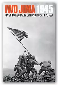 STAMPA ARTE MILITARE IWO JIMA 1945 mai ne ho dovuti così tanti a così pochi - Foto 1 di 1