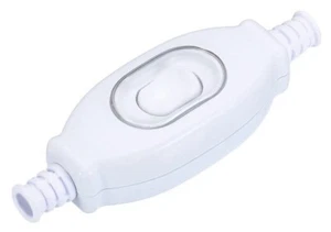 Zwischenschalter Wasserdicht Weiß IP65, 2-polig, 3 A, 250 V~, Paßt für LED, SMD - Bild 1 von 5