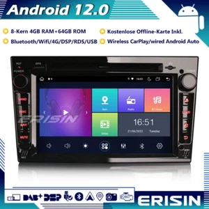DAB+Autoradio Android 13 GPS 64GB für Opel Astra Corsa C/D Signum Zafira Antara - Bild 1 von 18
