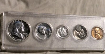 1957 U.S. Proof Set (In Hard Plastic Holder) - Image 1 of 4