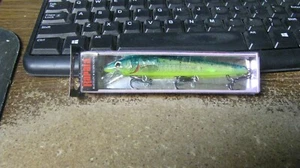Rapala ""husky jerk"", nuovo con scatola, vetro, HJ12 GBM, 1/3 oncia, sospensione, spedizione gratuita - Foto 1 di 3
